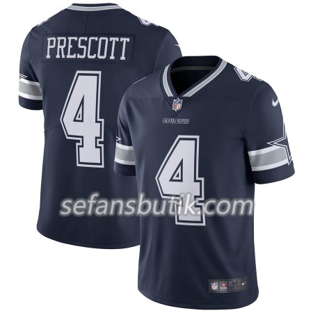 Dallas Cowboys Tröjor Dak Prescott 4 Nike Navy - Herr Dallas Cowboys Tröjor Dak Prescott 4 Nike Navy - Herr